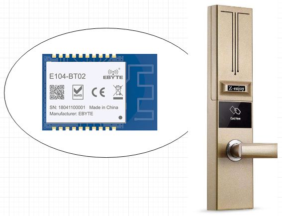 蓝牙模块用于智能门锁2