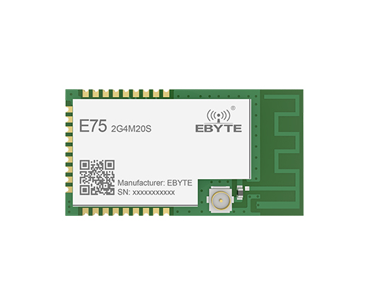 基于zigbee协议的低功耗高性能无线通信模块E75-2G4M20S