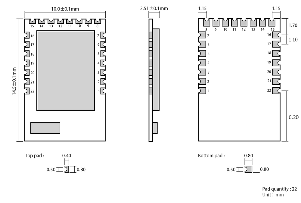 CH-E104-BT05尺寸图