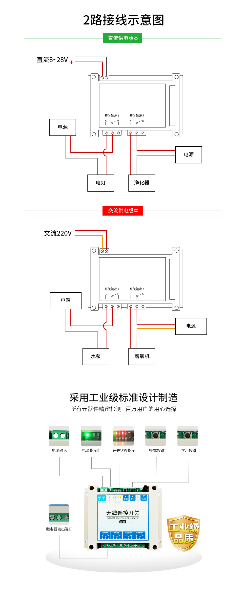 无线遥控开关9