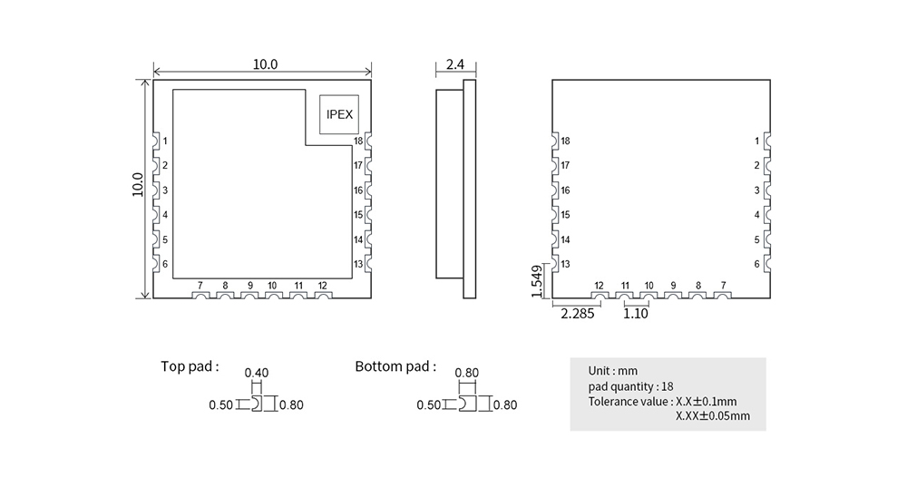 ble5.0蓝牙模块13