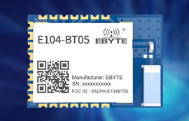 太阳集团tcy8722E104-BT05蓝牙模块应用TLSR8266国产芯片无线通信