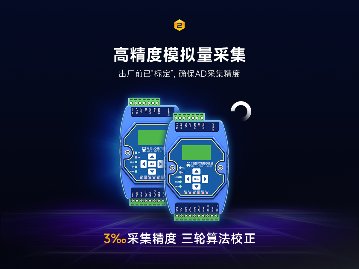 串口IO联网继电器输出模块 (4)