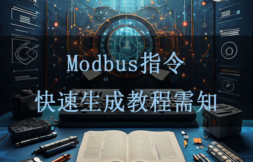 无线IO模块Modbus指令快速生成教程学前需知